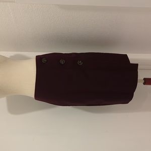 NWT Ann Taylor Burgundy Pencil Skirt (US 2)